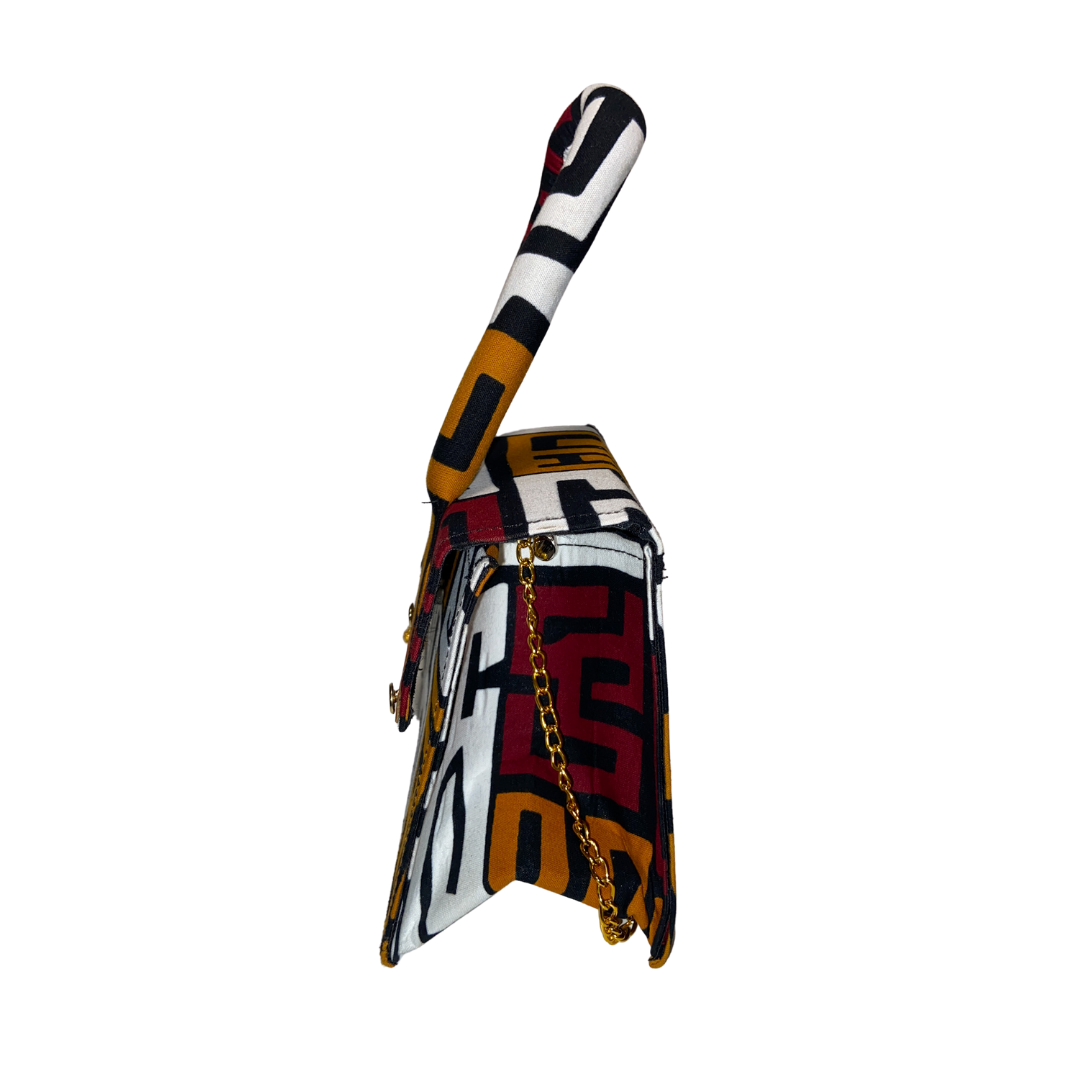 Abena TJP - African Print Mini Bag - Ankara Accessories - Terejay