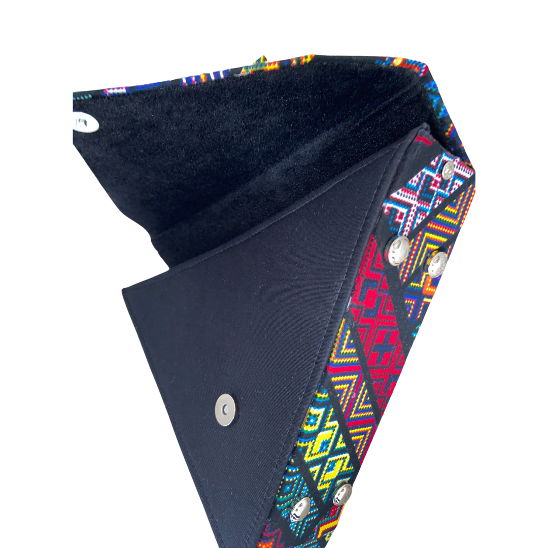 Shalewa Triangle African Print bag