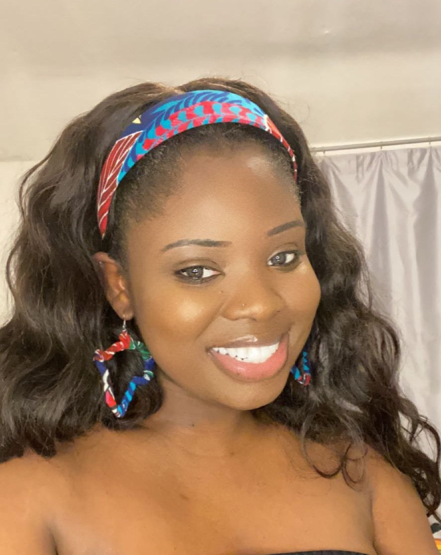 Sadia hairband + earrings