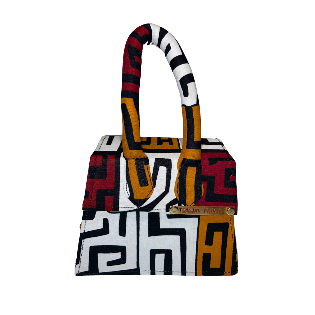 Abena TJP - African Print Mini Bag - Ankara Accessories - Terejay