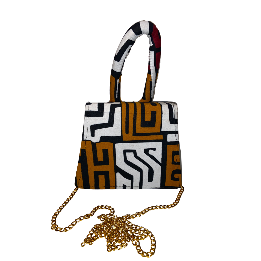 Abena TJP - African Print Mini Bag - Ankara Accessories - Terejay