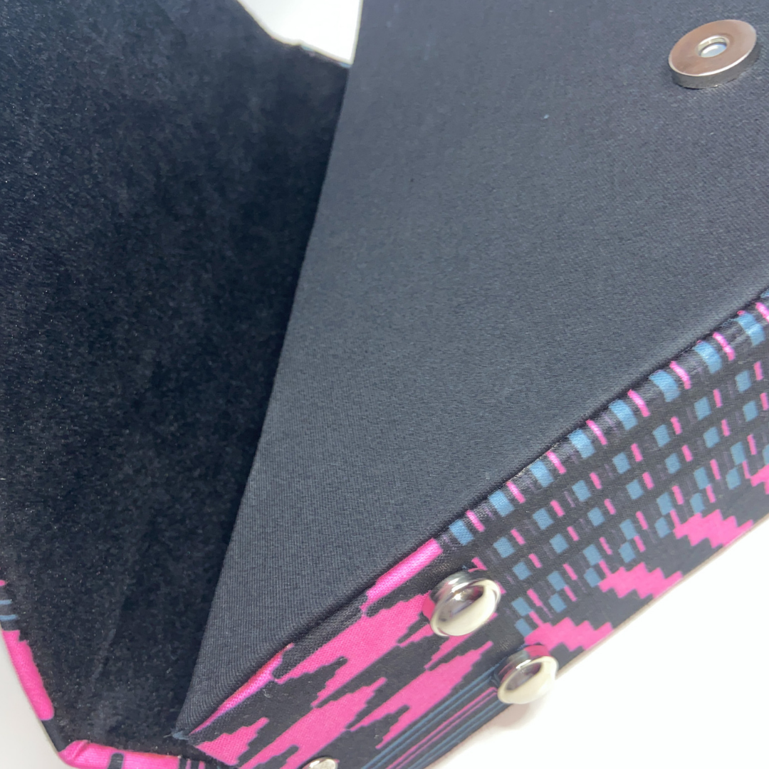 Makena Triangle African Print bag