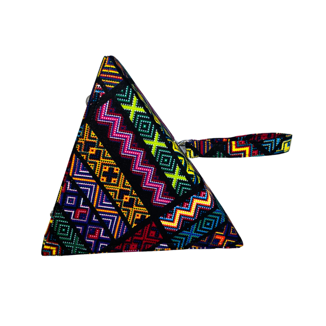 Shalewa Triangle African Print bag